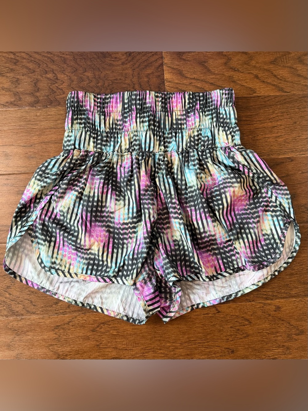 FREE PEOPLE FP Movement The Way Home Shorts Euphoria Print Size Medium